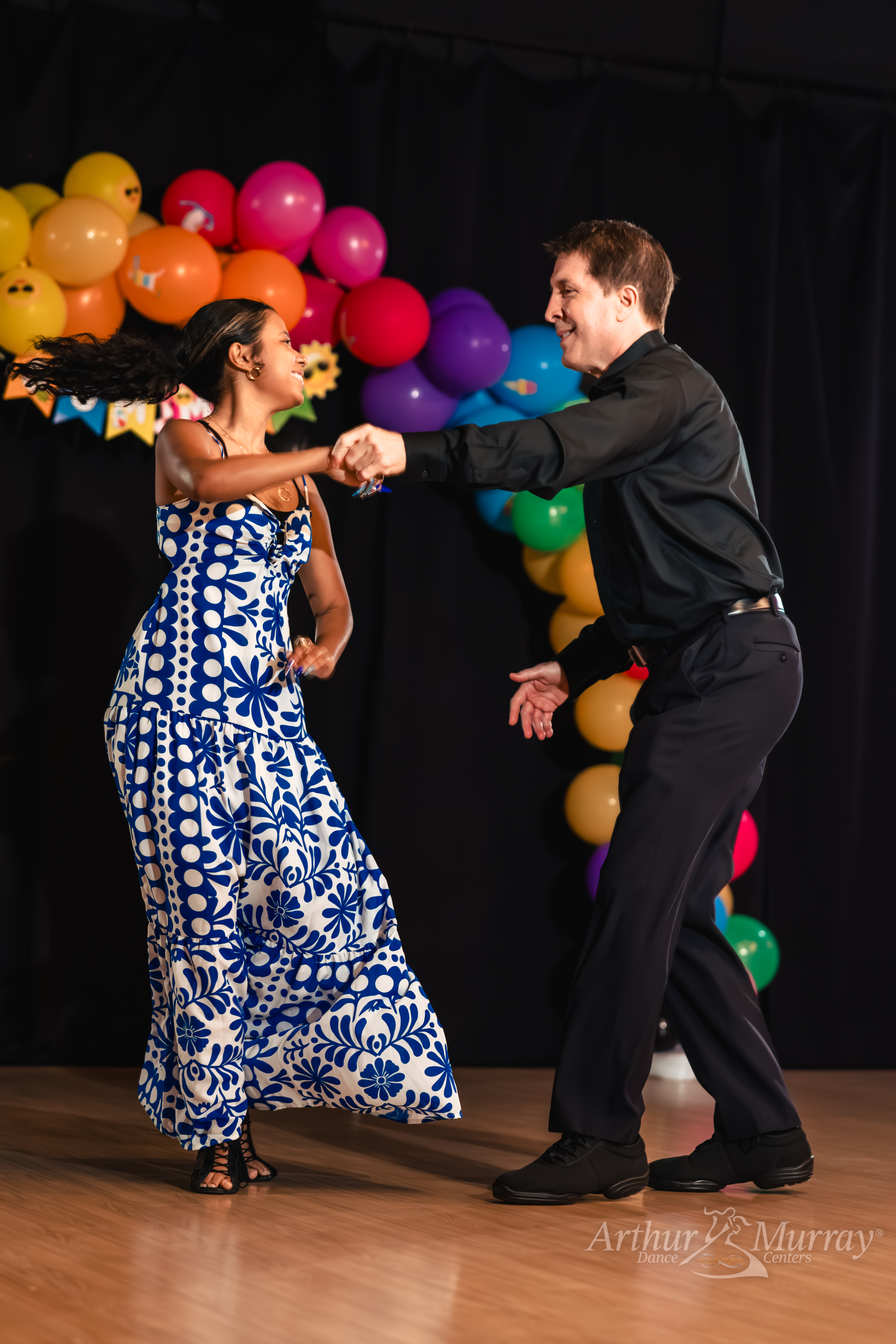 Arthur Murray Tampa North Students Learning Ballroom
